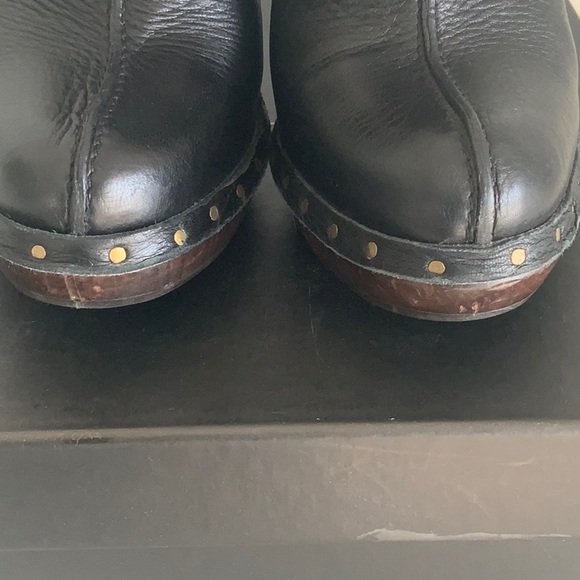 Gucci Black leather clogs - Picture 3 of 16